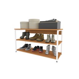 Sapateira Estilo Industrial Kappesberg Li020 Canela/branco - 4