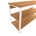 Ver imagem 3 de Sapateira Estilo Industrial Kappesberg Li020 Canela/branco