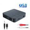 Receptor Transmissor de Áudio Bluetooth 5.0 Cabo P2 e Rca - 1