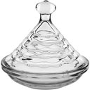 Ver imagem 1 de Potiche Redondo Home&co com Tampa Vidro 11x12x12cm Transparente Bomboniere