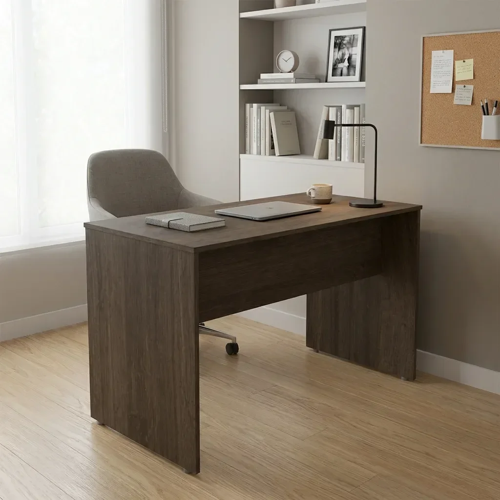 Escrivaninha Mesa de Escritório 120x60cm Studio Nogueira Lamina ...