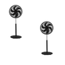 Kit 02 Ventilador Coluna Turbo Silencioso 40cm Zellox Zlx-40c 6 Pás 110v - 1