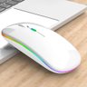 Mouse Bluetooth 10 Recarregáveis H Maston E-1300 Branco - 1