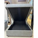 Ver imagem 1 de Conjunto Colchão Molas Ensacadas Viúva Star Plus + Cama Baú Inteiro Blindada Viúva 1,28x1,88 Sued Ci