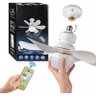 Super Ventilador de Teto com 3 Tom Luz 60w Bocal E27 C/ Controle Remoto - 6