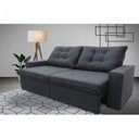 Ver imagem 1 de Sofá Retrátil Reclinável 3 Lugares 198cm Magnum