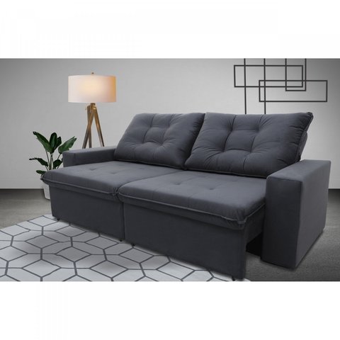 Sofá Retrátil Reclinável 3 Lugares 198cm Magnum
