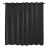 Cortina para Sala 2,40x1,60 m Unica Microfibra Preto - 2