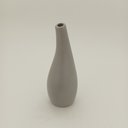 Ver imagem 4 de Vaso Decorativo Enfeite Casa Cerâmica 18x9x9cm Cinza