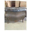 Ver imagem 1 de Comoda Bombe Chumbo Francesa Madeira Maciça Bronze Formosa