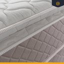 Ver mais imagens de Cama Box Baú Solteiro com Colchão de Espuma D45 Strong One Face Branco