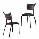 Ver imagem 7 de Kit 4 Cadeiras para Cozinha Junco Sintético Md05 