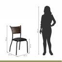 Ver imagem 6 de Kit 4 Cadeiras para Cozinha Junco Sintético Md05 