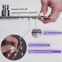 Ver imagem 5 de Ducha Chuveiro Teto 30x30 Slim Inox com Braço 25cm Solar Gás