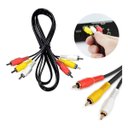 Ver imagem 5 de Cabo Rca Gold 3+3 Coaxial 10m Qualidade Som Imagem Hd 3pçs