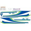 Ver imagem 1 de Kit Adesivo Faixa Jet Ski Kawasaki Ts 92