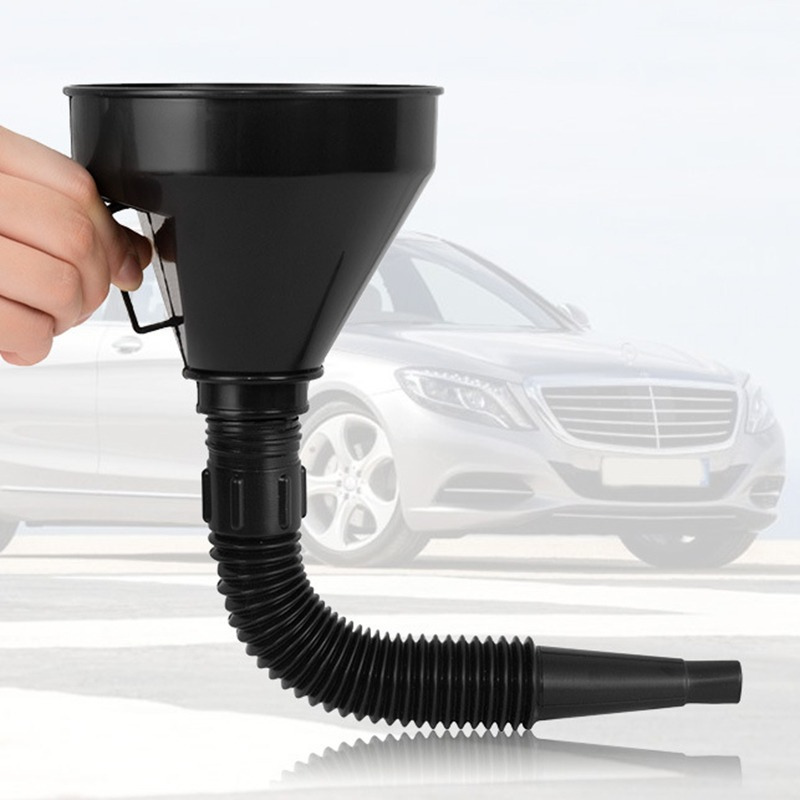 Funil flexível com filtro para carro, motocicleta ou caminhão - 1