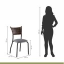 Ver imagem 6 de Kit 6 Cadeiras para Cozinha Junco Sintético Md05