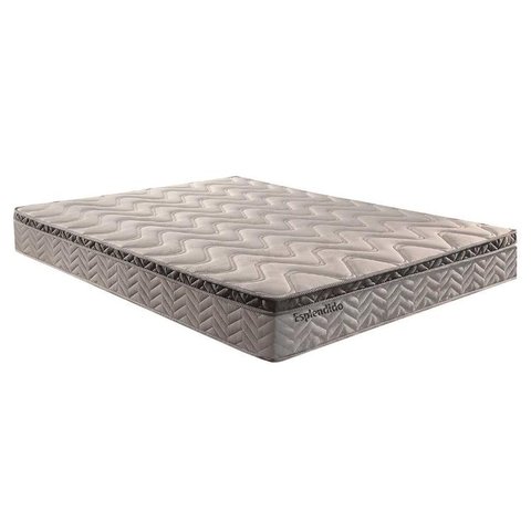 Colchão Queen Paropas Molas Ensacadas MasterPocket Esplêndido Gray Euro Pillow (158x198x26) - 