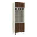 Ver imagem 1 de Torre 70cm - Duplo Nicho 3 Portas + 02 Nichos