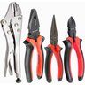 Kit de 4 Alicates Pressão Corte Diagonal Universal Bico - 1