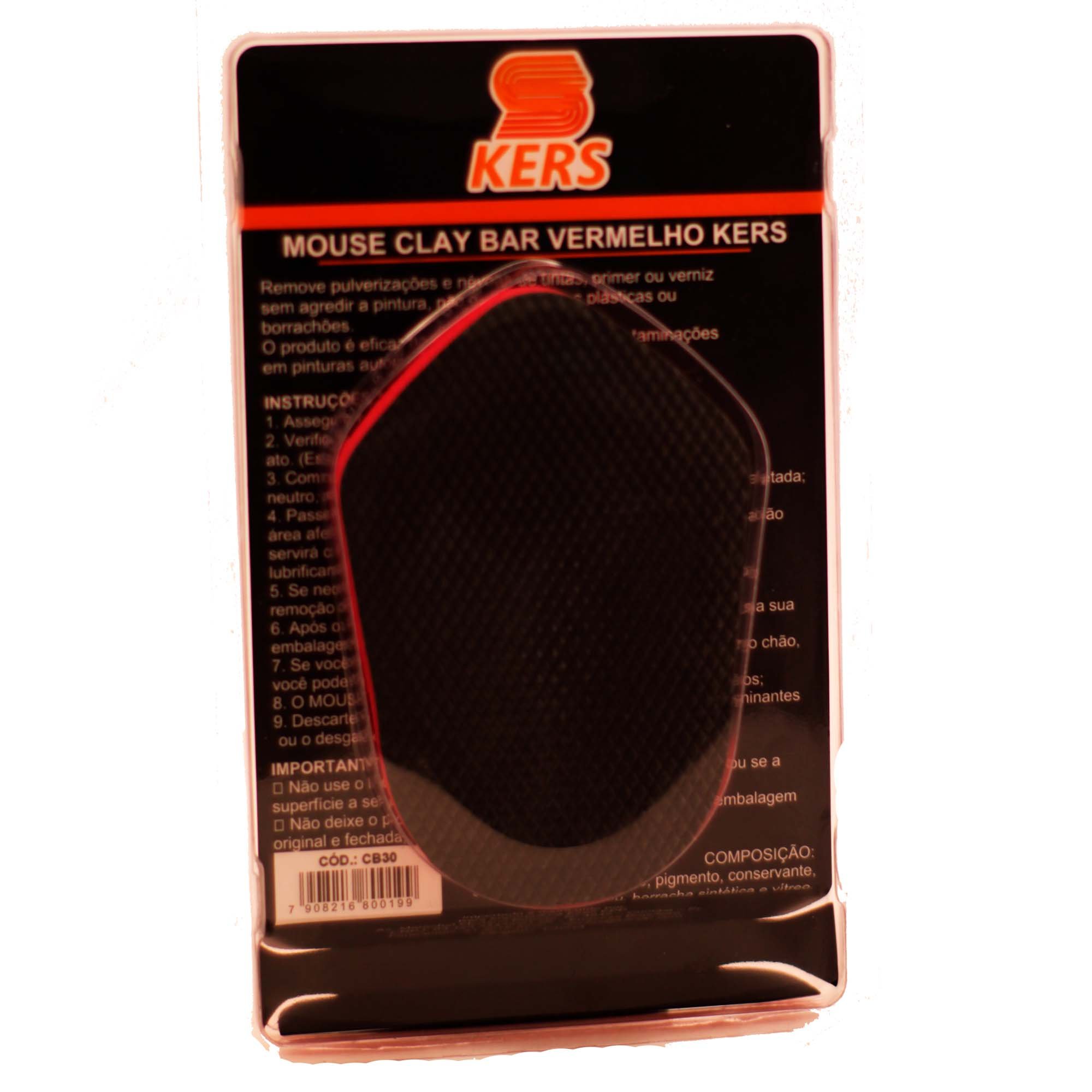 Mouse Easy Clay Vermelho Kers MadeiraMadeira