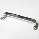 Ver imagem 6 de Puxador Duplo Milano 148mm Cromado Porta Pivotante Correr Passagem Madeira Vidro Colonial