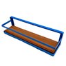 Prateleira Porta Condimentos e Tempero 1 Andar 40x9 cm:Azul - 1