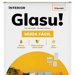 Tinta Acrílica Muda Fácil Algodão Egípcio 18 Litros Glasu - 50748108 - SUVINIL - 2 Tinta Acrílica Muda Fácil Algodão Egípcio 18 Litros Glasu - 50748108 - SUVINIL - 2