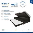 Ver imagem 6 de Cama Box Baú com Colchão de Espuma Acoplado e Auxiliar de Molas Lyon Solteiro 88cm