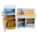 Ver imagem 2 de Cozinha Infantil Completa com Geladeira Azul Bebê Fabrink