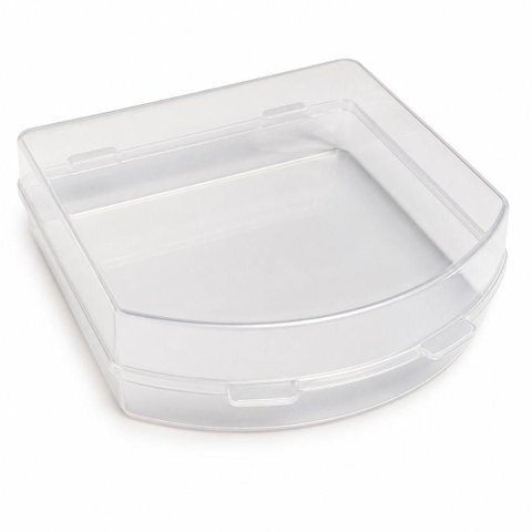 Kit 10 Porta Lanche Sanduiche Lancheira Transparente Sanduicheira Portatil com Trava Bpa Free Pote a