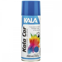 TINTA SPRAY USO GERAL KALA COR AZUL 350ML/250G - 1