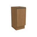 Ver imagem 1 de Módulo Cozinha Kappesberg Maxxi Balcão G741 C- 1 Porta S- Tampo 40cm Canela-kappesberg