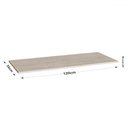Ver imagem 2 de Tampo para Balcão 120 Cm Greta Crema - Irm Móveis