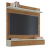 Painel Suspenso para TV até 55" Filadélfia L01 Freijó/Cinza Cristal - ADJ Decor - 3
