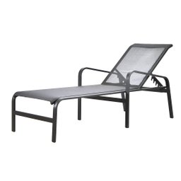 Espreguiçadeira Tela Sling Preta - 1