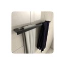 Ver imagem 3 de Kit 4 Acessórios de Banheiro Preto Toalheiro Duplo F.master