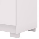Ver imagem 7 de Cômoda Sapateira para Quarto 2 Portas 5 Gavetas Biana V01 Branco - Lyam Decor