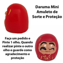 Ver imagem 3 de Daruma - Boneco - Resina - Pinte O Olho Faça Desejo/Pedido - Proteção Sorte - 3cm