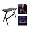 Mesa Gamer Fibra De Carbono Jogos Profissional Preta - 2