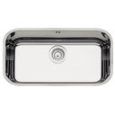 Ver imagem 2 de Cuba Alto Brilho 56x34cm para Cozinha Tramontina Lavínia 29l Aço Inox Bancada Pia