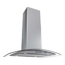 Ver imagem 1 de Coifa Ilha 75cm Vidro Curvo Fogatti Inox 110v