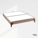 Ver imagem 3 de Base Box Queen Bipartida Cairo 158x198x27cm