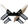 Kit 2 Grampo Sargento Para Marcenaria Angular 90 Graus Para Madeira Vidro Metal - Felsen - 5