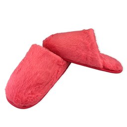 Pantufa Feminina Adulto Antiderrapante Felpuda 40/41 Pink - 3