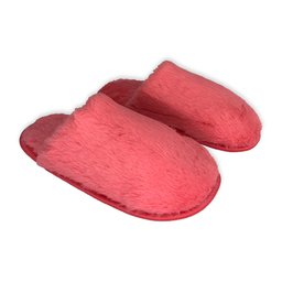 Pantufa Feminina Adulto Antiderrapante Felpuda 40/41 Pink - 1