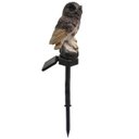 Ver imagem 2 de Coruja Luminaria Solar Kit 5 Uni Iluminaçao Decoraçao Casa Jardim Ave Escultura Quintal