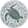 Mosaico para Piscina - Tartaruga Marinha Brasileira Tamanho 120cm - 1