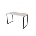 Ver imagem 4 de Conjunto Home Office 2 Peças com 1 Escrivaninha e 1 Gaveteiro Kuadra 4 Gavetas Industrial Yescasa Preta Branco